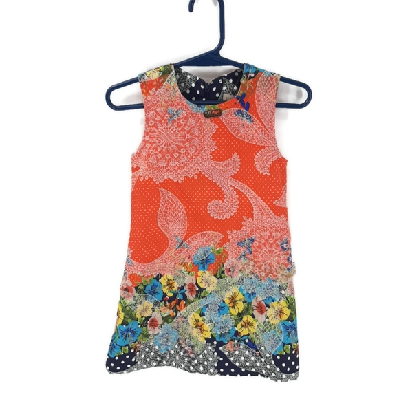Lilax toddler girls' Mixed Print Jumper Dre - Picture 1 of 8